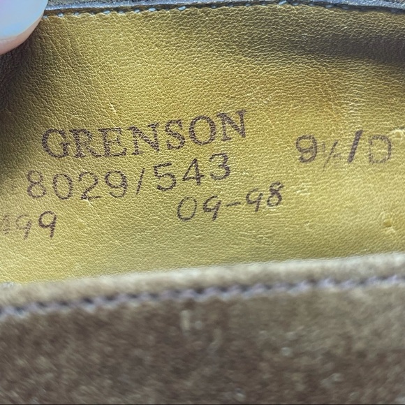 Grenson England’s master tan shoes size 9.5 main image 4
